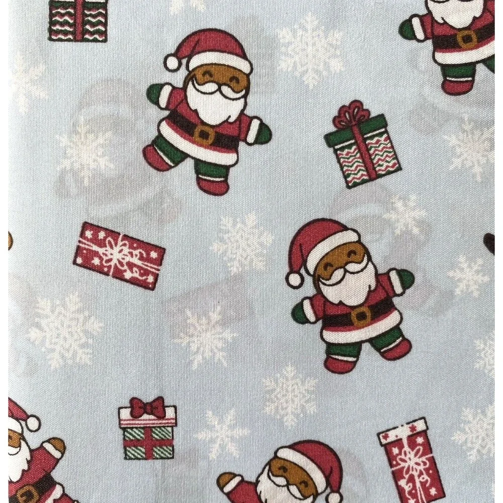 Nanette Lepore Queen Christmas Sheet Set 6-Piece Santa Holiday Bedding
